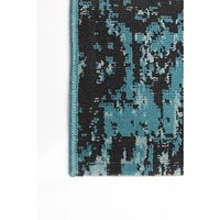 Patchwork Blue Rug