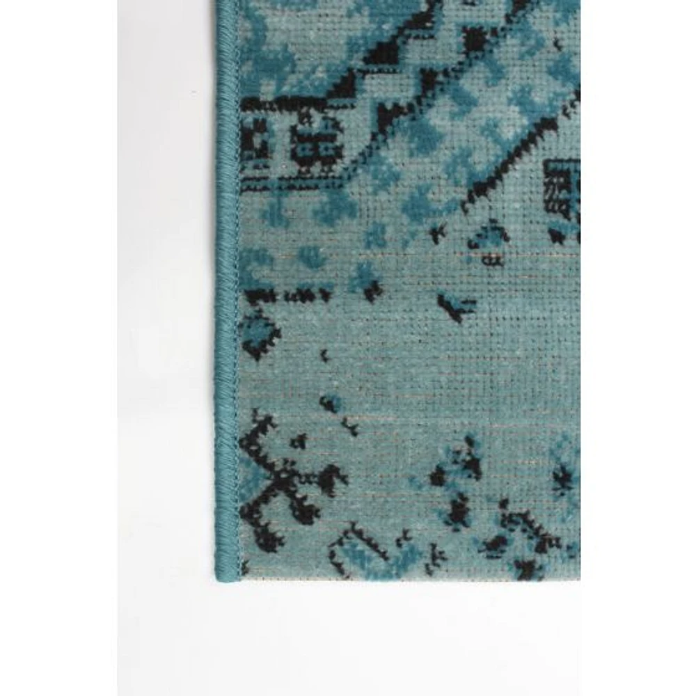 Patchwork Blue Rug