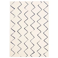 Marlene Indoor/Outdoor Blue, Ivory Rug