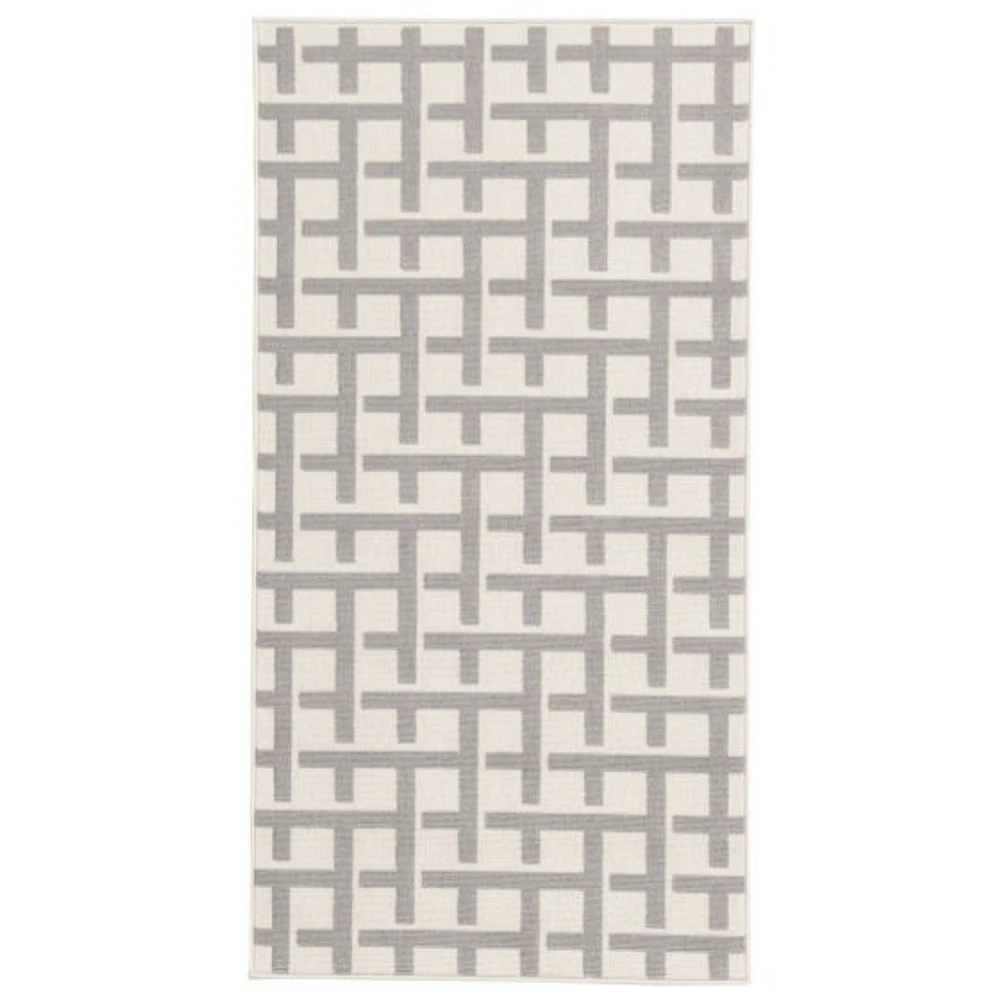 Crete Indoor/Outdoor Light Grey Rug