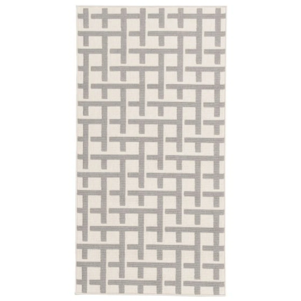 Crete Indoor/Outdoor Light Grey Rug