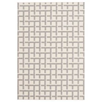 Tapis Intérieur/Extérieur Crete gris clair