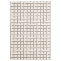 Tapis Intérieur/Extérieur Crete gris clair