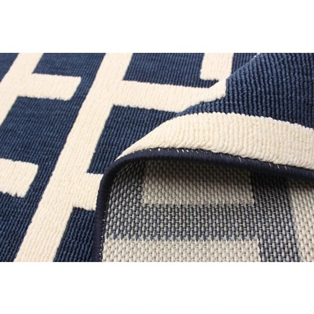 Crete Indoor/Outdoor Blue Rug