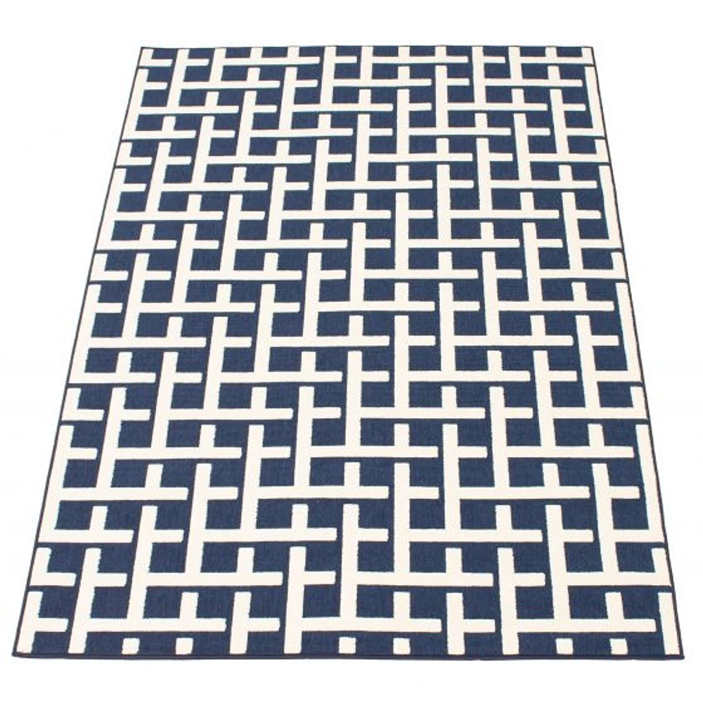 Crete Indoor/Outdoor Blue Rug
