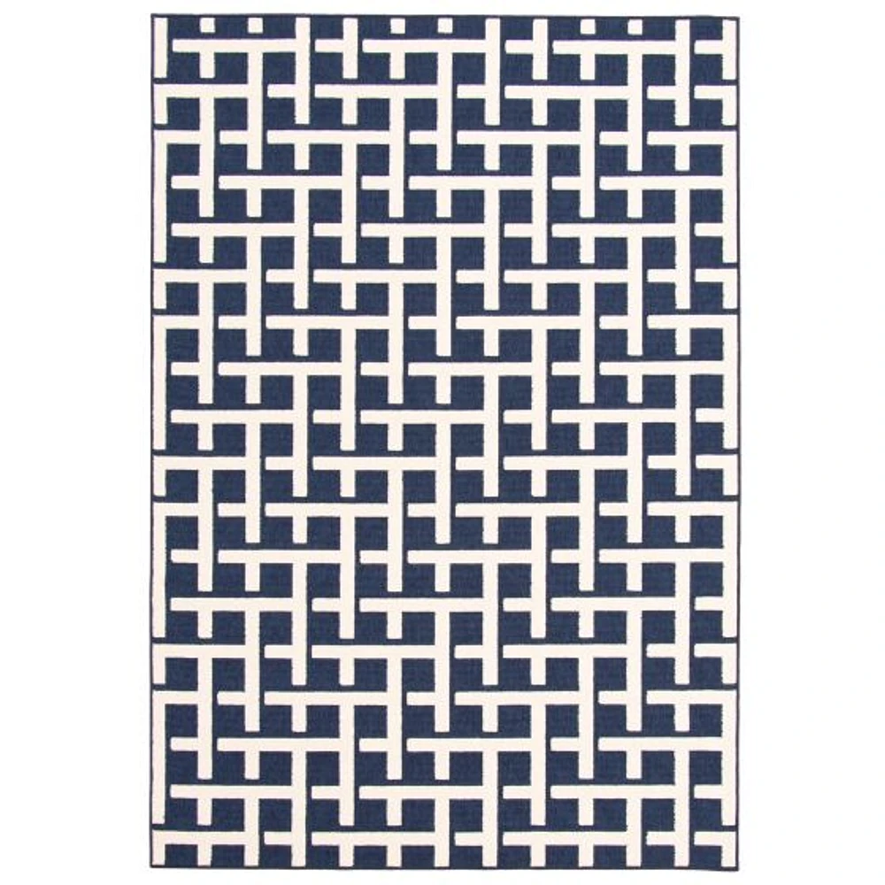 Crete Indoor/Outdoor Blue Rug
