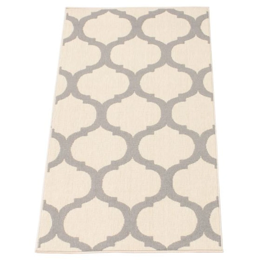 Corfu Indoor/Outdoor Light Grey Rug