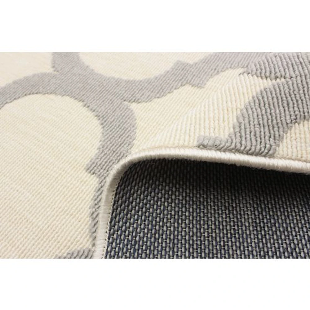 Corfu Indoor/Outdoor Light Grey Rug