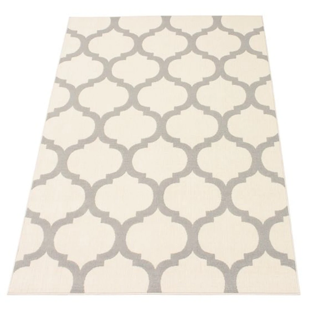 Corfu Indoor/Outdoor Light Grey Rug