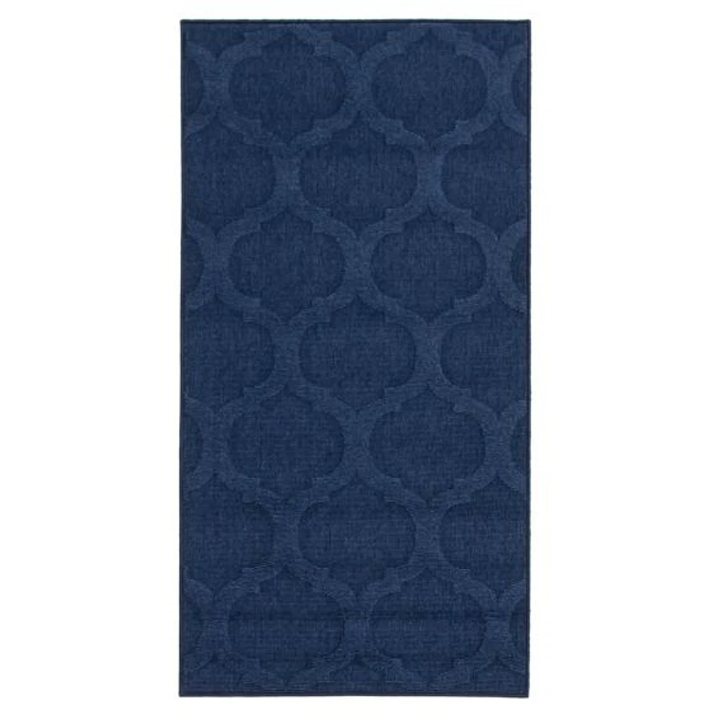 Corfu Indoor/Outdoor Navy Rug