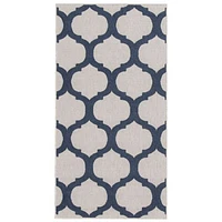 Corfu Indoor/Outdoor Grey, Navy Rug