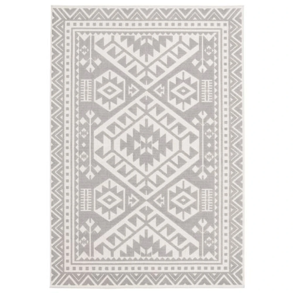 Mykonos Indoor/Outdoor Light Grey Rug