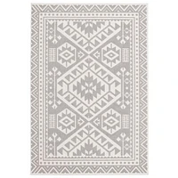 Tapis Intérieur/Extérieur Mykonos gris clair