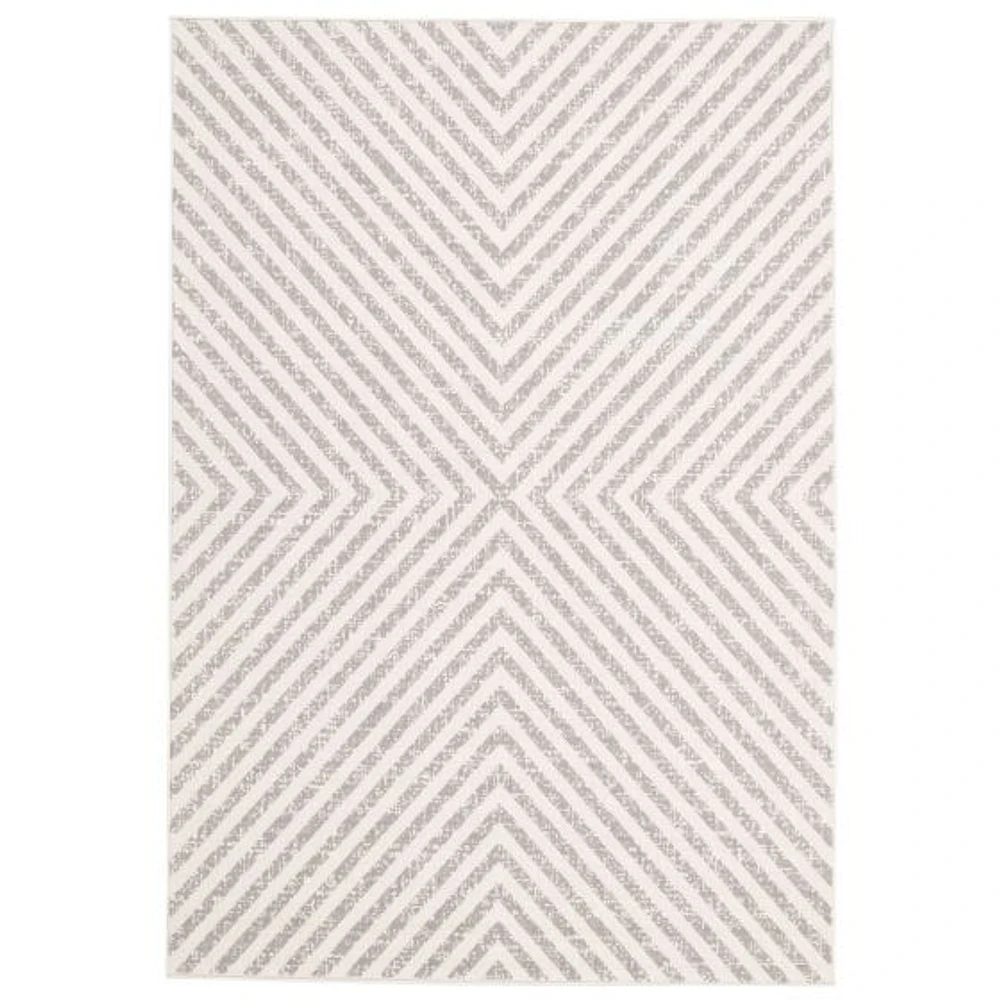 Santorini Indoor/Outdoor Light Grey Rug