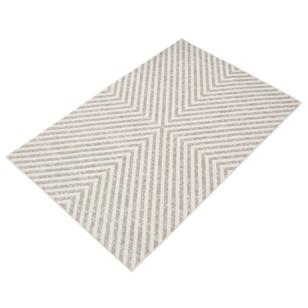 Tapis Intérieur/Extérieur Santorini gris clair