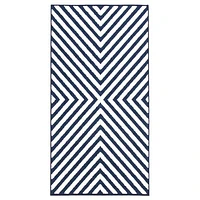 Santorini Indoor/Outdoor Blue, Ivory Rug