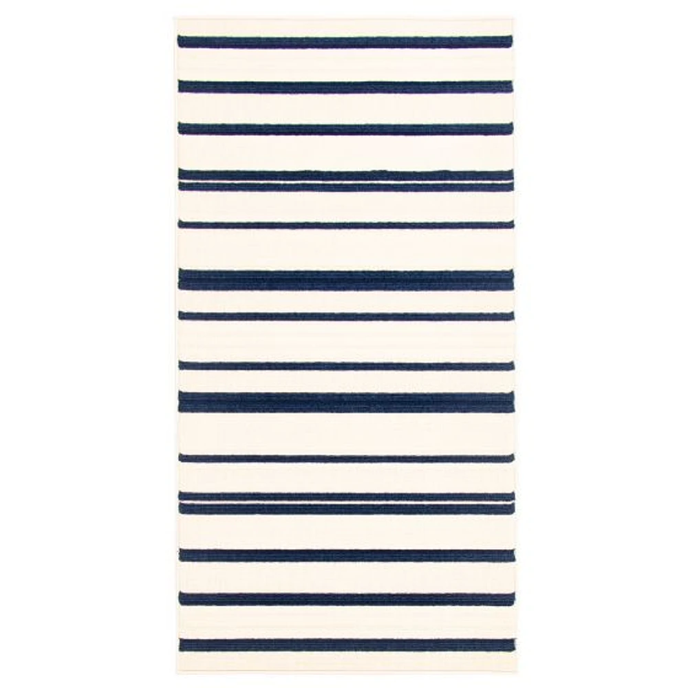 Paros Indoor/Outdoor Blue, Ivory Rug