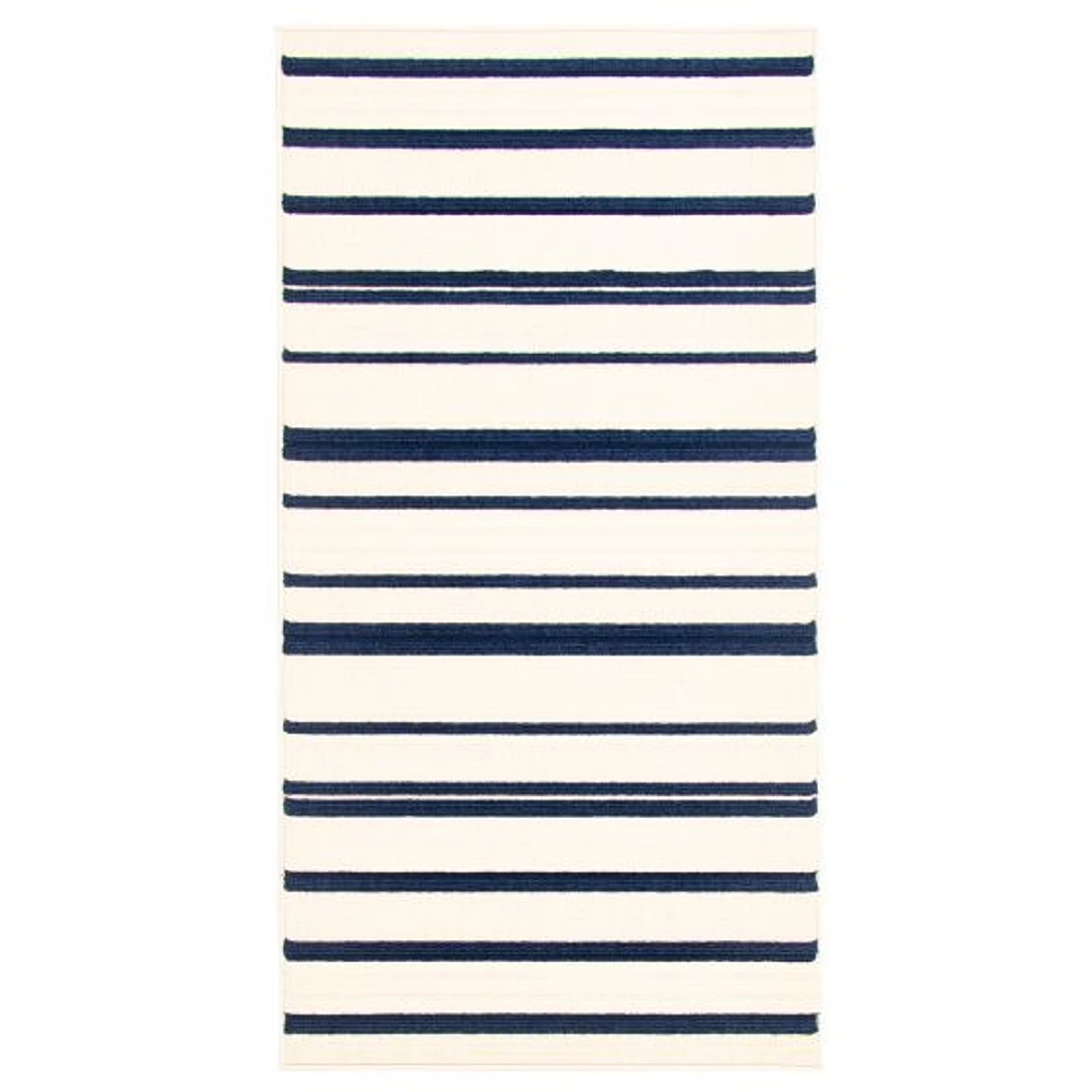 Paros Indoor/Outdoor Blue, Ivory Rug