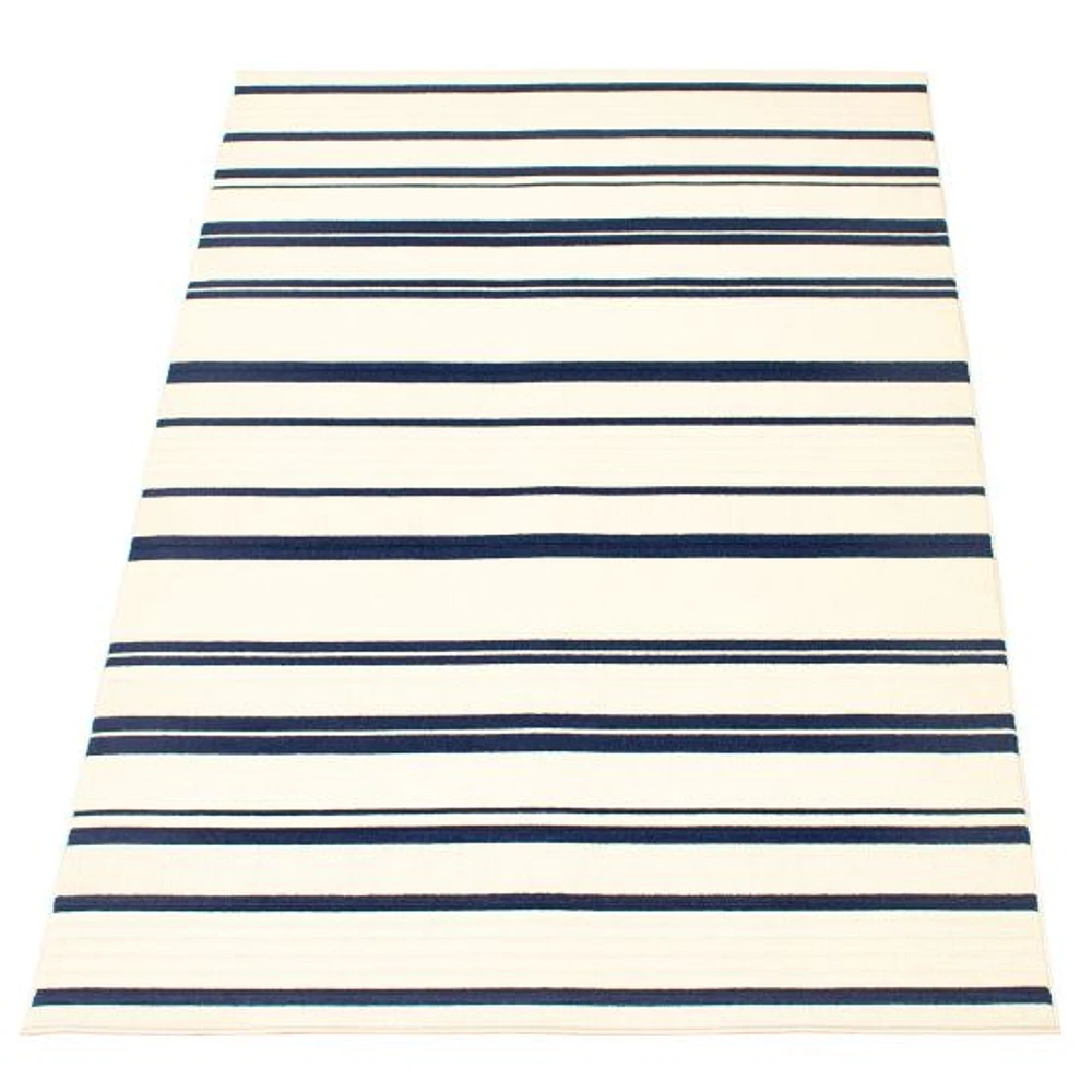 Paros Indoor/Outdoor Blue, Ivory Rug