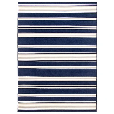 Paros Indoor/Outdoor Navy Rug