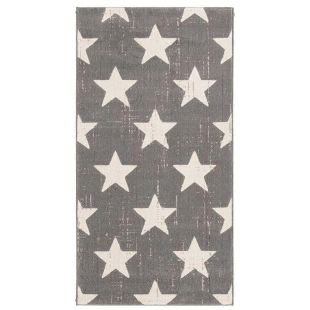 Stars Grey Rug