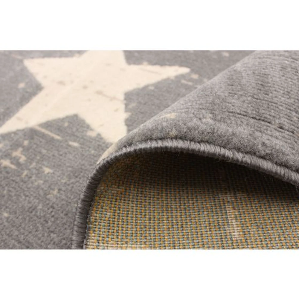 Stars Grey Rug