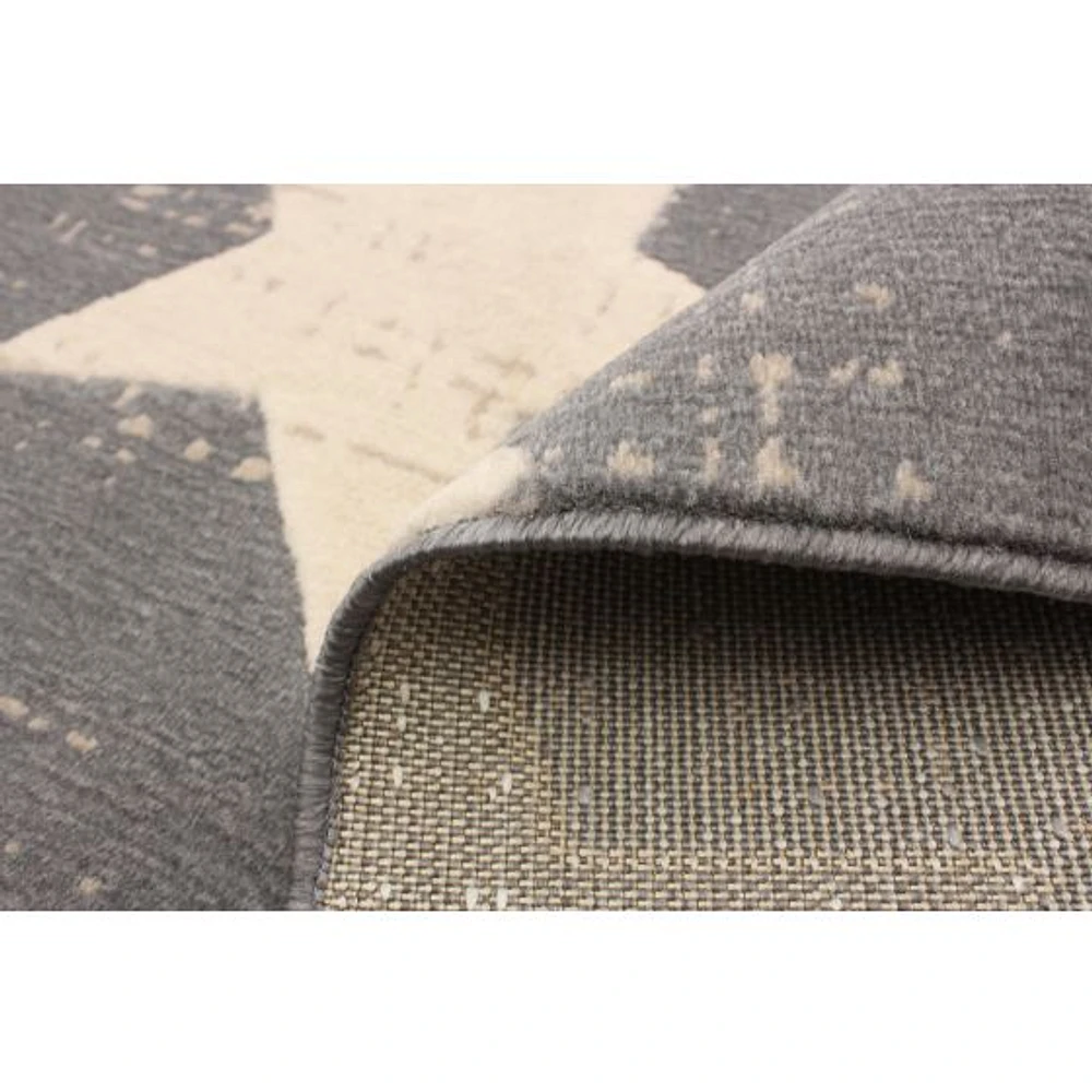 Stars Grey Rug