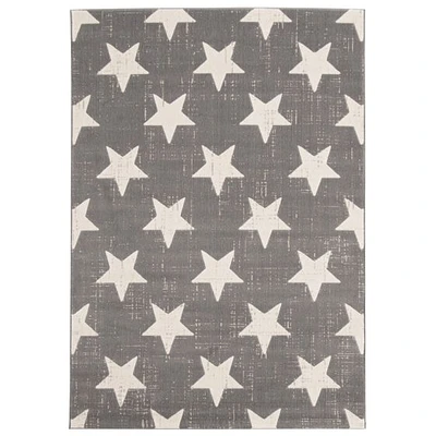 Stars Grey Rug