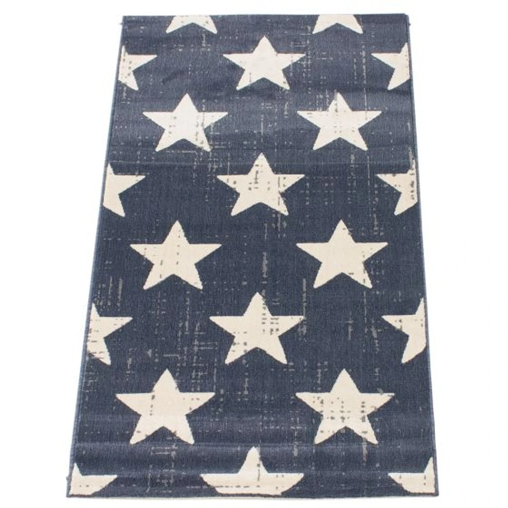 Stars Navy Rug