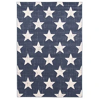 Tapis Stars bleu foncé