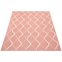 Gardenia Abstract Indoor/ Outdoor Coral Rug