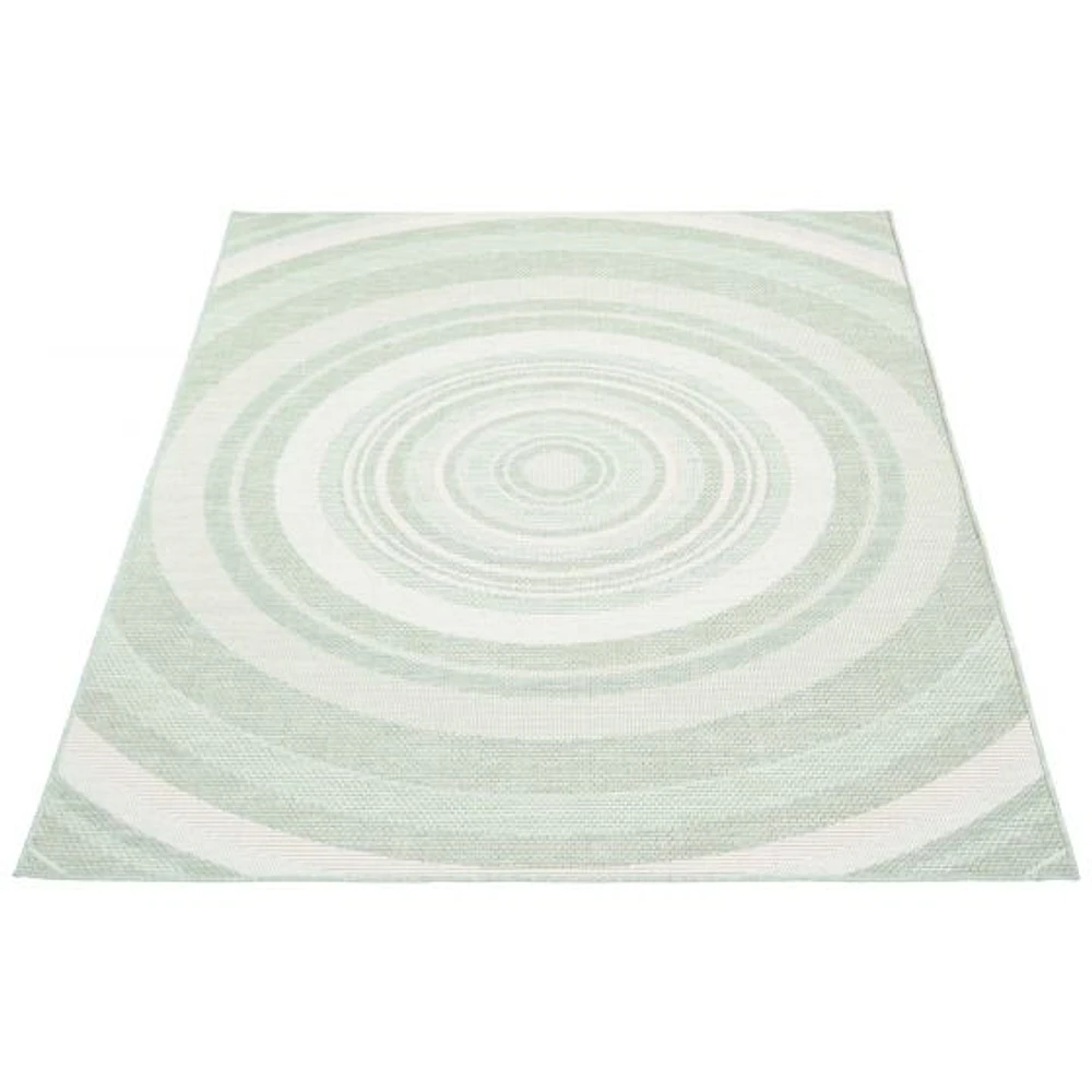 Gardenia Modern Indoor/ Outdoor Mint Rug