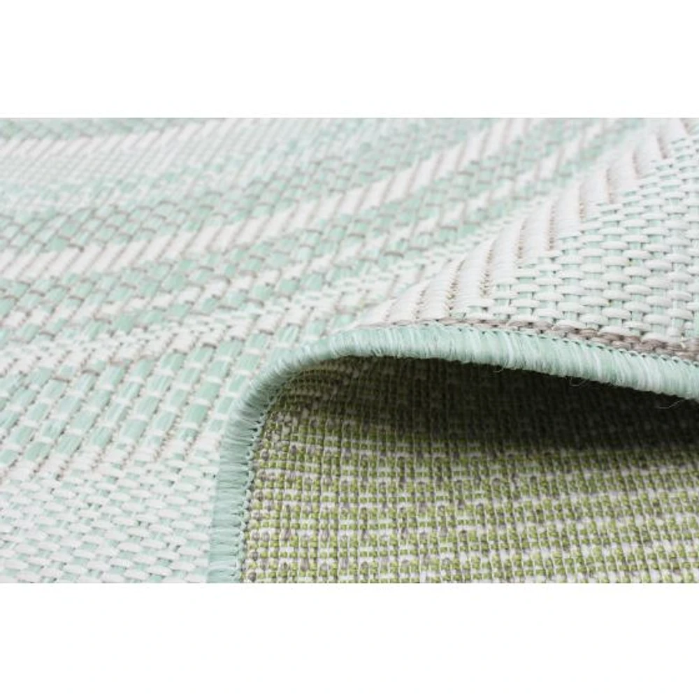 Gardenia Modern Indoor/ Outdoor Mint Rug