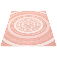 Gardenia Modern Indoor/ Outdoor Coral Rug