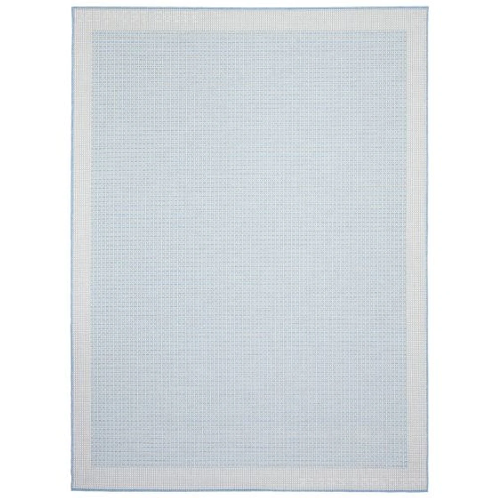 Gardenia Classic Indoor/ Outdoor Light Blue Rug