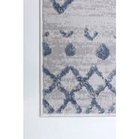 Tapis Aurora bleu