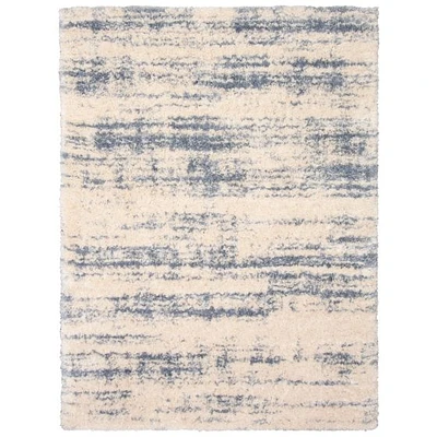 Sia tapis contemporain à poils longs