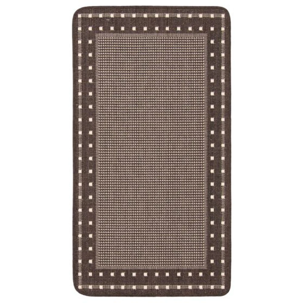 Nagano Indoor/ Outdoor Chocolate Rug