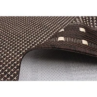 Nagano Indoor/ Outdoor Chocolate Rug