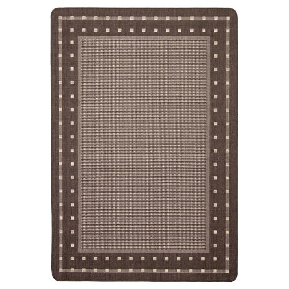 Nagano Indoor/ Outdoor Chocolate Rug