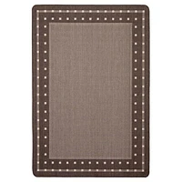 Nagano Indoor/ Outdoor Chocolate Rug