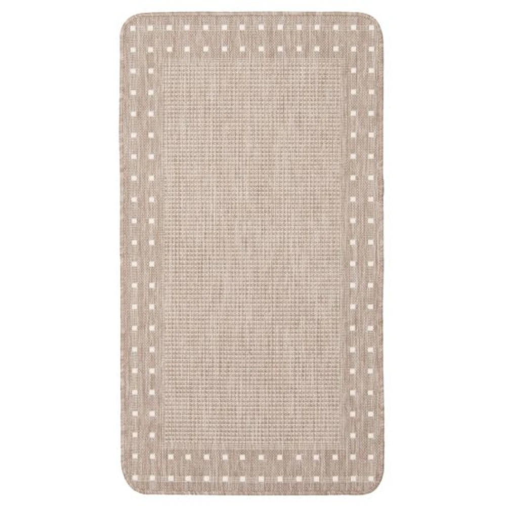 Nagano Indoor/ Outdoor Tan Rug