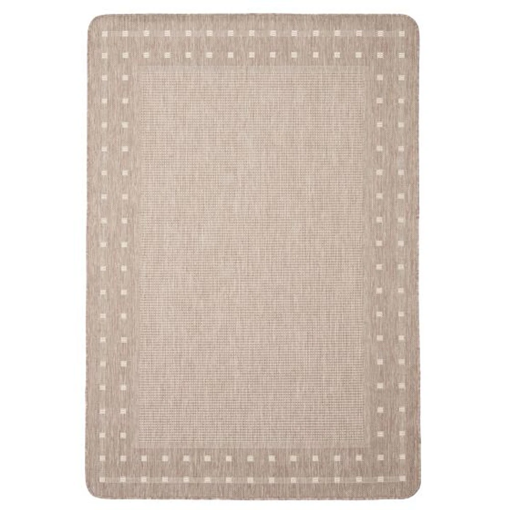 Nagano Indoor/ Outdoor Tan Rug