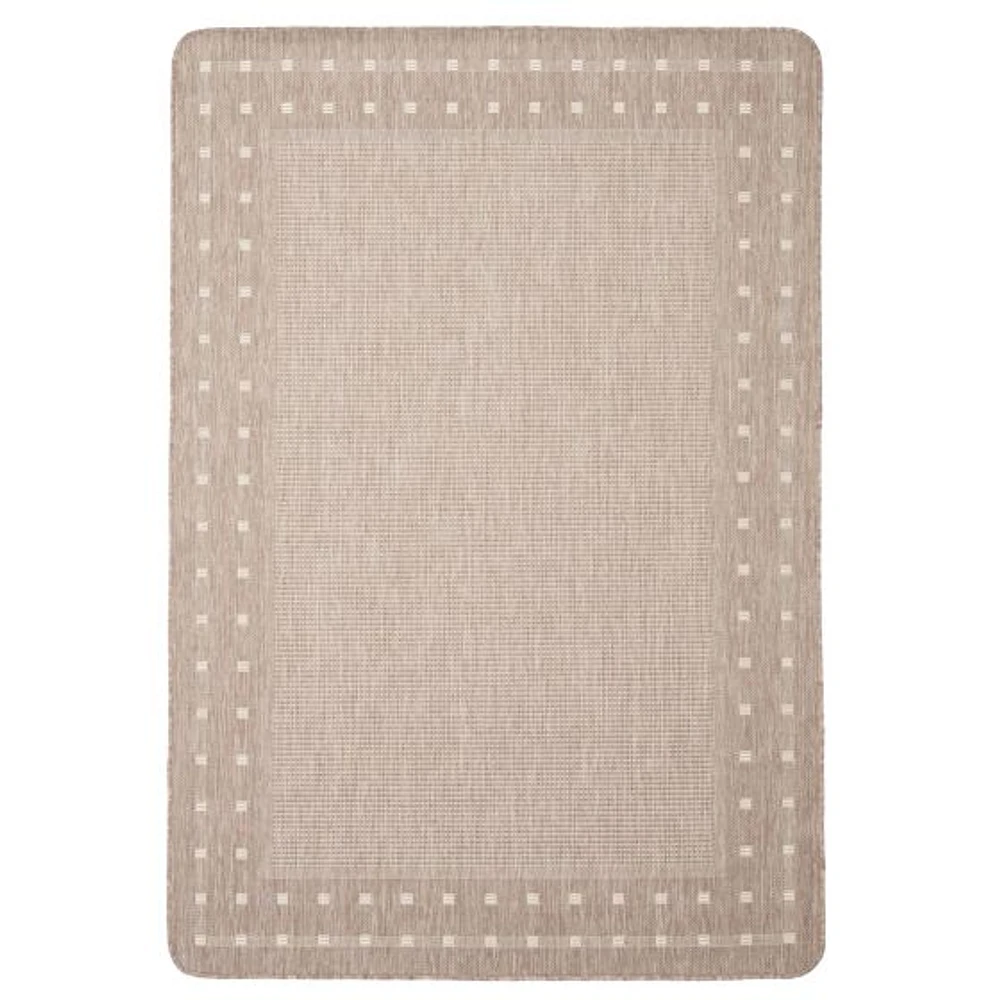 Nagano Indoor/ Outdoor Tan Rug