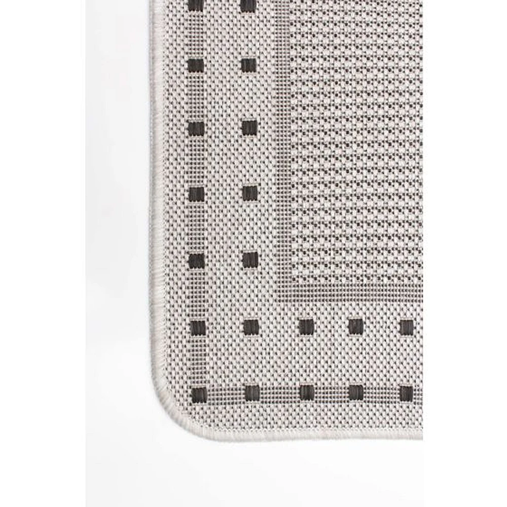 Nagano Indoor/ Outdoor Grey Rug
