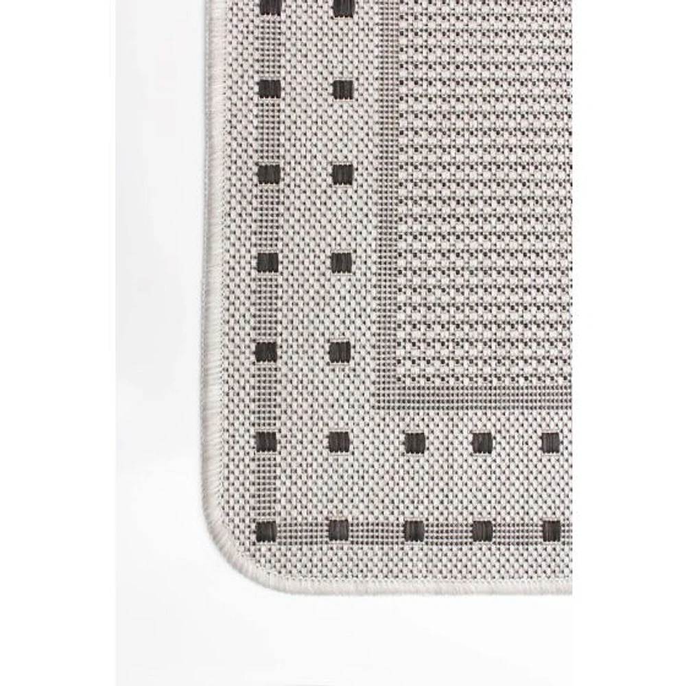 Nagano Indoor/ Outdoor Grey Rug