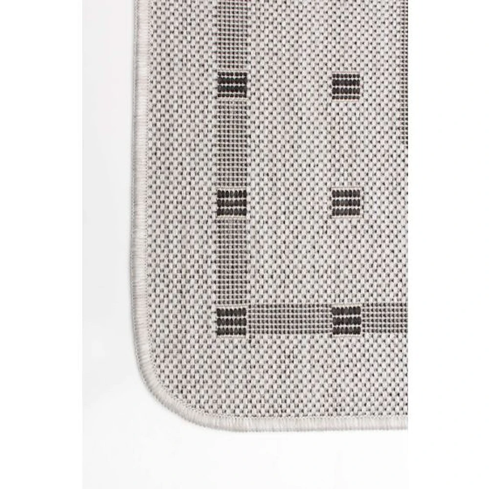 Nagano Indoor/ Outdoor Grey Rug