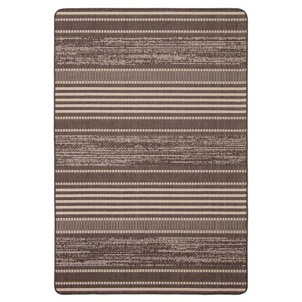 Aten Indoor/ Outdoor Chocolate Rug