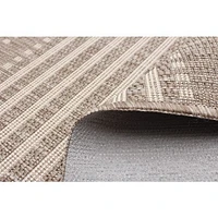 Aten Indoor/ Outdoor Taupe Rug