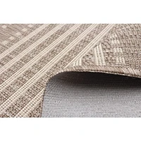 Aten Indoor/ Outdoor Taupe Rug